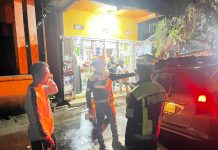 Lewat Patroli Humanis, Polantas Polda Sulbar Jaga Malam Panjang Dan Kawal Keselamatan Warga