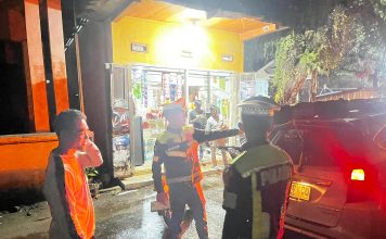 Lewat Patroli Humanis, Polantas Polda Sulbar Jaga Malam Panjang Dan Kawal Keselamatan Warga