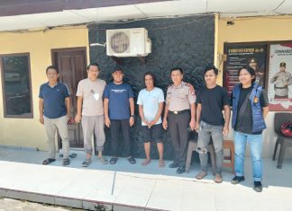 Polsek Campalagian Tangkap Terduga Pelaku Pemerasan Di Pantai Babotoa, Diserahkan KeSat Reskrim Polres Polman.