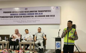 Kasigar Ditlantas Polda Sulbar Soroti Dampak Nyata Laka Lantas Di Forum Jasa Raharja Mamuju.
