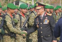HUT Ke-81 TNI KOREM 142/Tatag Wakalpolda Sulbar Tegaskan Soliditas Jaga NKRI
