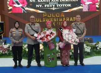 Serah Terima Ibu Asuh Polwan Polda Sulbar,Dari Kehangatan Yang Berlalu Kesemangat Yang Baru