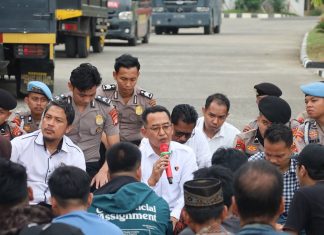 Duduk Bersama Mahasiswa, Dirkrimum Polda Sulbar Jawab Tuntutan Dengan Dialog Terbuka.