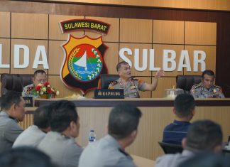 Pimpin Commander Wish, Kapolda Sulbar Irjen Pol Totok Suharyanto Tegaskan Disiplin Dan Penguatan Kamtibmas