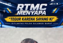 Sentuhan Kasih Sayang Dari Layar RTMC, Cara Humanis Polantas Polda Sulbar Sapa Dan Tertibkan Pengendara.