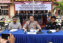 Polresta Mamuju Bongkar Jaringan Curanmor Lintas Provinsi,Residivis Hingga Anak DiBawah Umur Diamankan.