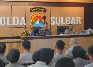 Kapolda Sulbar Tekankan Pelayanan Bersih Dari Polontas Secara Humanis ,Wujudkan Polisi Bersama Masyarakat.