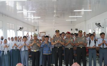 Bakar Semangat Generasi Emas,Kapolda Sulbar Kunjungi SMKN 1 Rangas,Sukses Itu Harus Di Paksa!