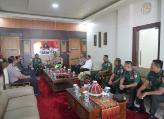 Kawal Agenda Presiden Dan Dan Prioritas Kapolri, Polda Sulbar- KOREM 142/Tatag Perkuat Sinergi Untuk Masyarakat.