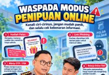 Kabid Humas Polda Sulbar Imbau Masyarakat Waspada Modus Penipuan Online, Kenali Ciri-Cirinya!