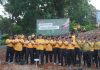 Wujud Cinta Terhadap Alam,Polda Sulbar Gelar Green Policing Di Perbukitan Desa Bambu Untuk Antisipasi Longsor