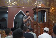 Subuh Keliling Di Masjid Desa Bambu,Kapolda Sulbar Sampaikan Keselamatan Berawal Dari Ketaatan