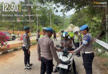 Operasi Patuh Marano 2026,Bidpropam Dan Ditlantas Polda Sulbar Periksa Kendaraan Personel