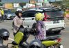 Satgas Preemtif Operasi Patuh Marano 2026 Tebar Pesan Keselamatan DiJl.Gatot Subroto